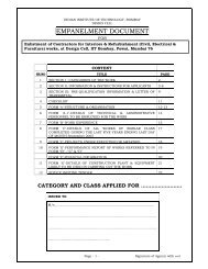 EMPANELMENT DOCUMENT - Indian Institute of Technology ...