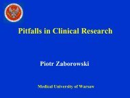 Pitfalls in Clinical Research