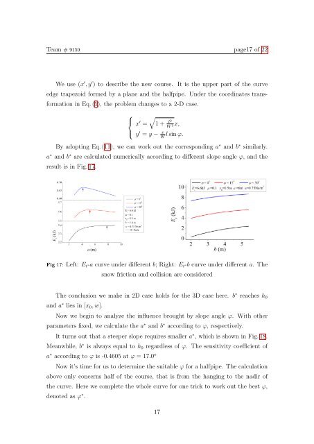 Team 9159: Higher in the Air: Design of Snowboard Course