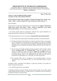 PDF Enquiry No: IITGN/ADMIN/FUR/2013-14/0040 - Indian Institute ...