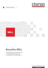 Baureihe MILL - Chiron