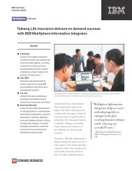 Taikang Life insurance delivers on demand success with IBM ...