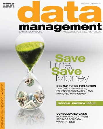 save Time, save Money - International Informix Users Group