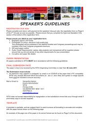 2011 Speakers Guidelines - IIW