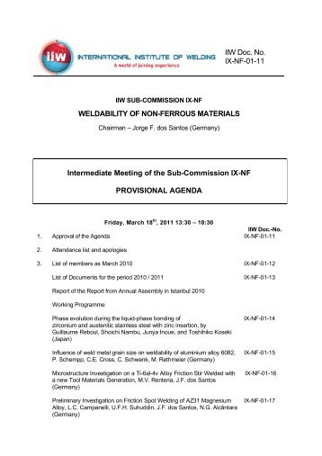 Agenda IX-NF Intermediate Meeting 2011_Zoetermeer.pdf - IIW