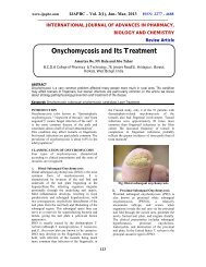 Onychomycosis and Its Treatment - ijapbc