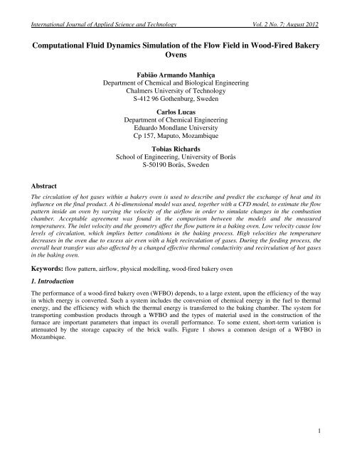 Computational Fluid Dynamics Simulation of the Flow Field in Wood ...