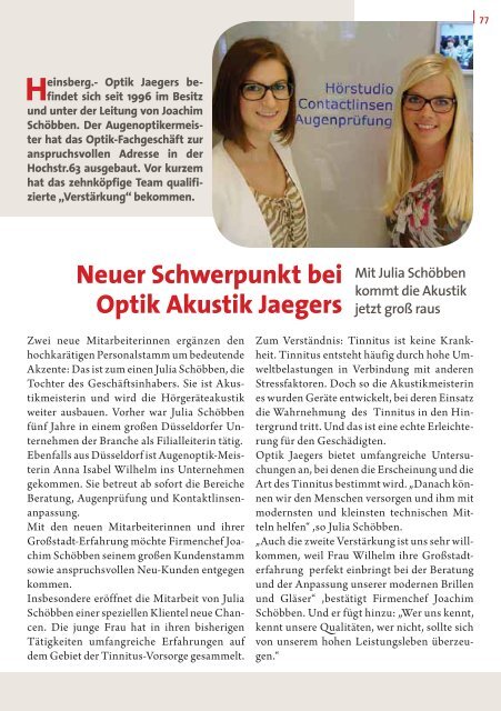 das MAGAZIN! - HeinsbergAktuell.de