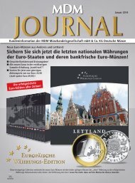 MDM Journal - MDM Deutsche Münze