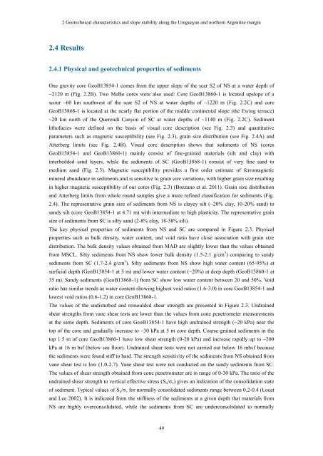 Slope stability along active and passive continental margins ... - E-LIB