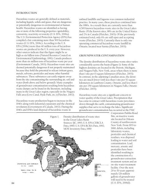 Groundwater in the Great Lakes Basin