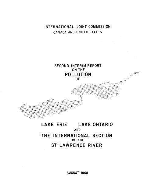 Docket 83 Second Interim Report 1968-08.pdf - International Joint ...
