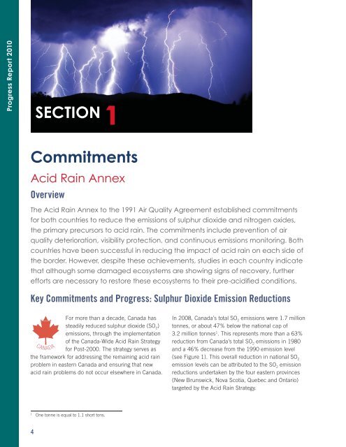 2010 Progress Report - International Joint Commission