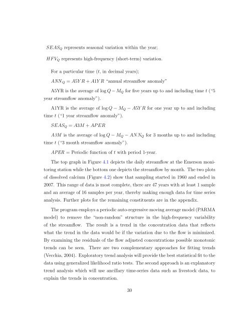 Statistical Analysis of Trends in the Red River Over a 45 Year Period