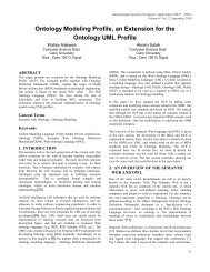Ontology Modeling Profile, an Extension for the ... - ResearchGate