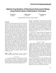 Optimal Coordination of Directional Overcurrent Relays using ...