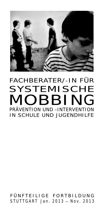 Flyer systemische Mobbing Stuttgart 4 - Gewerkschaft Erziehung ...