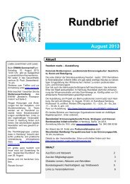 RB August 2013.pdf - Eine Welt Netzwerk Hamburg eV