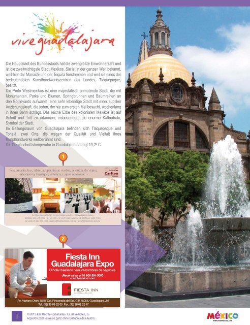 Reiseführer Guadalajara - Mexico Tourism Board