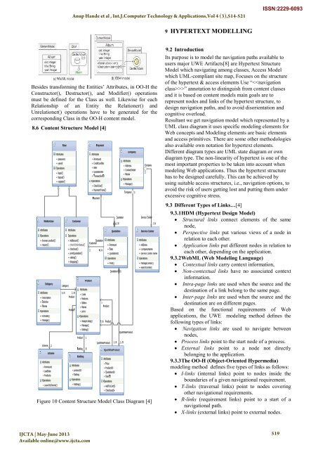 Survey of Existing Web Models Techniques to Design Web Application