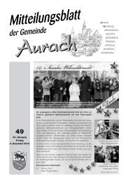 Download Mitteilungsblatt (pdf) - Aurach