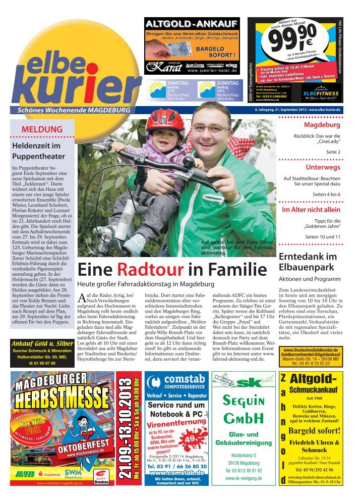 190 Free Magazines From ELBE.KURIER.DE