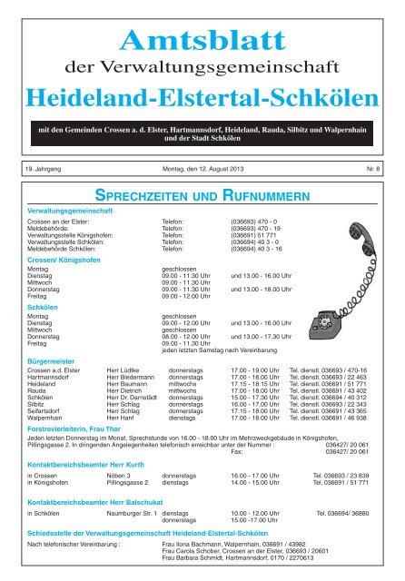 Amtsblatt 08/13 - Hartmannsdorf