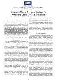 Ensemble Neural Network Strategy for Predicting Credit ... - ijeit