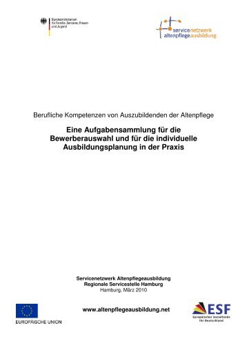 Eine Aufgabensammlung für die ... - Altenpflegeausbildung