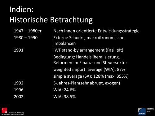 Freihandel und Protektionismus - Akademie für Politische Bildung ...