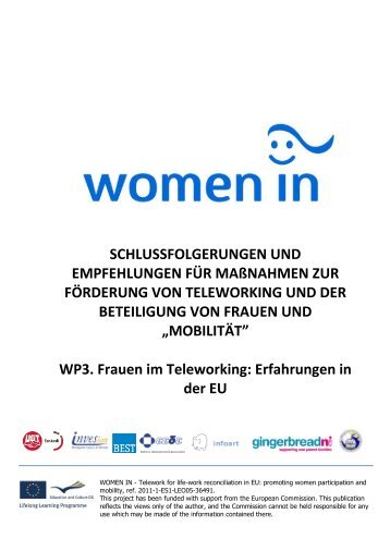 SCHLUSSFOLGERUNGEN UND EMPFEHLUNGEN FÜR ...