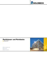 Parkhäuser und Parkdecks