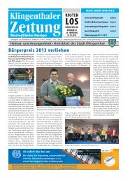 Bürgerpreis 2013 verliehen