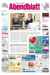 Jugendliche im Bezirk erleben ein Job-Wunder - Berliner Abendblatt
