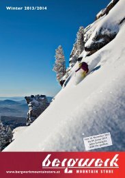 ansehen / download - Bergwerk Mountain Store Linz