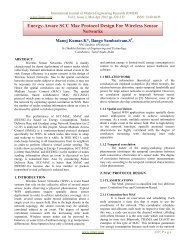 Energy-Aware SCC Mac Protocol Design For Wireless ... - ijmer