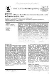 Preparation and Physicochemical Characterization of Simvastatin ...