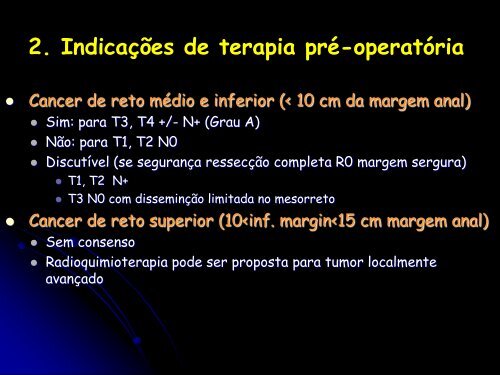 Neoplasia do Reto X Laparoscopia - IJP