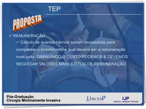 Hernioplastia inguinal TÃ©cnica TEP - IJP