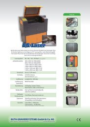 Preisliste Bg-Laser - Buth Graviersysteme Gmbh & Co. KG