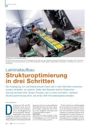 Strukturoptimierung in drei Schritten - HyperWorks