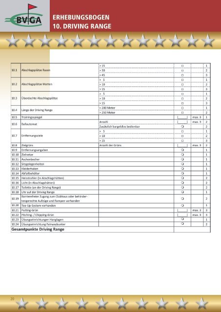 InformatIonsbroschüre der deutschen GolfanlaGenklassIfIzIerunG