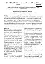 preparation and characterization of buserelin acetate loaded ...