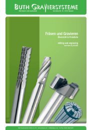 Fräsen und Gravieren - Buth Graviersysteme Gmbh & Co. KG