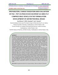 preparation, characterization and evaluation of pgs - pvp co ... - ijrpc