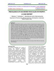 prevalence of duchenne muscular dystrophy: a case report - ijrpc