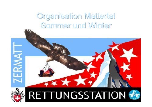 Organisation Mattertal Sommer und Winter - IKAR-CISA