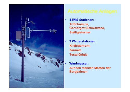 Organisation Mattertal Sommer und Winter - IKAR-CISA