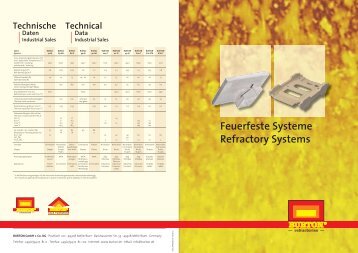 Feuerfeste Systeme Refractory Systems - Burton