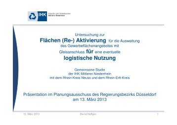 Vortrag - Bezirksregierung Düsseldorf